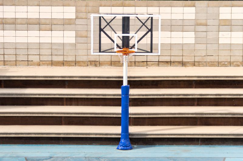 Outdoor Basketball Court Installation