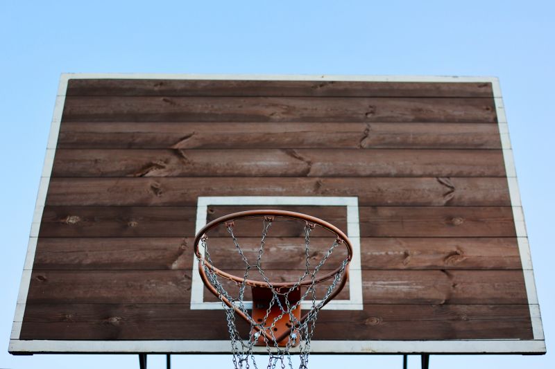 Outdoor Basketball Court Installation