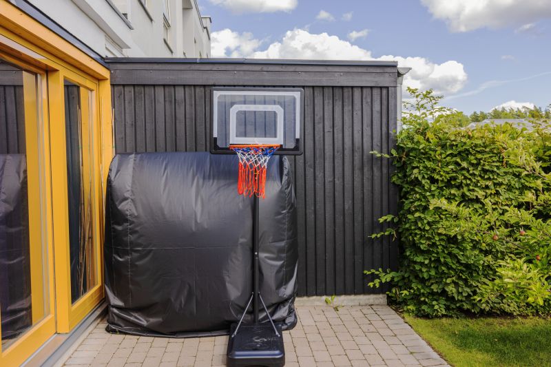 Outdoor Basketball Court Installation